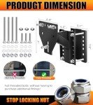 Spare Tire Mount for Utility Trailers and Boats