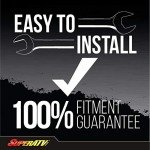 SuperATV Rear Windshield for 2013+ Yamaha Viking