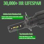 YONQIFON Cool White Fog Bulbs for Yamaha ATVs