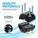 Rubber Winch Cable Stopper for ATVs & Trucks