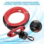 Rubber Winch Cable Stopper for ATVs & Trucks