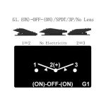BANDC Waterproof Rocker Switch for ATVs and More