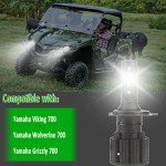 YONQIFON Cool White Fog Bulbs for Yamaha ATVs