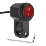 12V Waterproof Handlebar Light Switch for ATVs