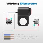 12V Waterproof Handlebar Light Switch for ATVs