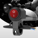 12V Waterproof Handlebar Light Switch for ATVs