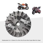 GOOFIT Pull Starter Flywheel for 47cc/49cc ATV