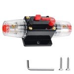 30 Amp Manual Reset Circuit Breaker for 12V-48V