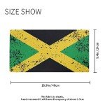 Jamaican Flag Seamless Neck Gaiter & Headwrap