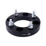 1-Inch Black Wheel Spacers for ATV/UTV, 4-Pack