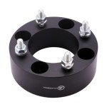 2-Inch Black ATV UTV Wheel Spacers - Pack of 2