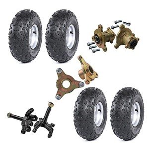 TDPROMOTO 6" ATV Tire Rim & Steering Hub