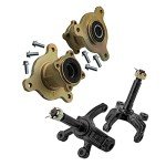 TDPROMOTO 6" ATV Tire Rim & Steering Hub