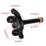 TDPROMOTO 6" ATV Tire Rim & Steering Hub