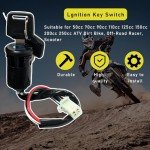 2-Pack Ignition Switch with Keys for ATVs