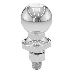 CURT Chrome ATV/UTV Hitch Ball, 2,000 lbs