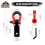 Heavy-Duty Tow Hitch Receiver for Off-Road Recovery