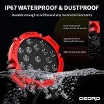 OEDRO 7" 51W Round LED Offroad Light Pods