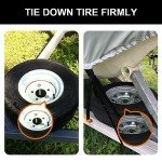 Spare Tire Mount Bracket for ATVs and Trailers