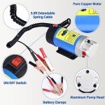 12V Electric Oil Extractor Pump for ATV & More