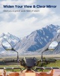 360° Adjustable ATV & Motorcycle Mirrors for All Bikes