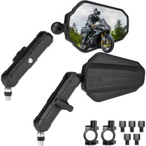 KEMIMOTO Adjustable 360° ATV Side Mirrors