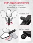 KEMIMOTO Adjustable 360° ATV Side Mirrors