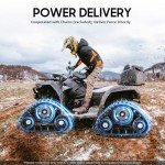 ATV Rear Track Assembly Kit for Off-Road Vehicles