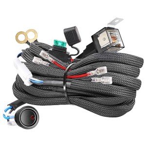 Nylon Wiring Harness Kit for LED Lights 12V