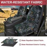 StarknightMT Waterproof Rhino UTV Seat Covers