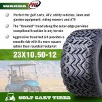 WANDA 23X10.5-12 Golf Cart ATV Tire Set