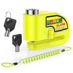 ONVIAN Motorcycle Disc Brake Lock with 110dB Alarm
