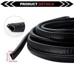 Rubber Door Edge Protector for Vehicles (16Ft)