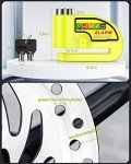 ONVIAN Motorcycle Disc Brake Lock with 110dB Alarm