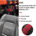 Kujunpao Roll Bar Grab Handles for Jeep & UTV