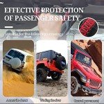 Kujunpao Roll Bar Grab Handles for Jeep & UTV