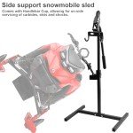 Snowmobile Lift Stand with Handlebar Cup - 33” Height