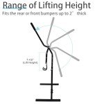 Snowmobile Lift Stand with Handlebar Cup - 33” Height