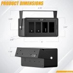 4-Gang Toggle Switch Box for ATV & UTV