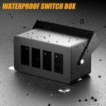 4-Gang Toggle Switch Box for ATV & UTV