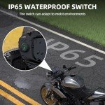 DaierTek Waterproof Round Toggle Switch - 5 Pack