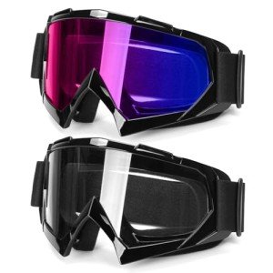 JAGASOL ATV Goggles - UV 400 Anti-Fog Protection