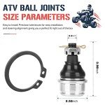 Yamaha ATV Front Ball Joint Set - 4 Pieces
