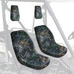 StarknightMT Waterproof Rhino UTV Seat Covers