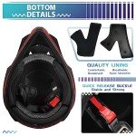 Kids' MX Helmet Set with Goggles & Gloves