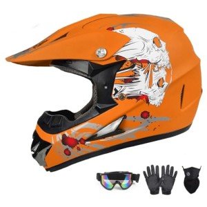 DOT Approved Off-Road Helmet - Kids & Adults