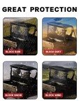 Soft Rear Windshield for Yamaha Rhino & Massimo UTVs