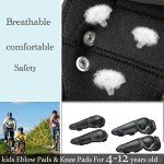 Kids' Adjustable Knee & Elbow Pads for ATV