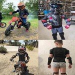 Kids' Adjustable Knee & Elbow Pads for ATV