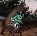 Youth ATV Motocross Helmet & Goggles Set (Green)